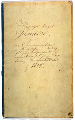 Kongeriket Norges Grunnlov av 4. november 1814.