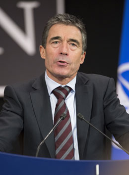 NATOs generalsekretær Anders Fogh Rasmussen. Foto: NATO