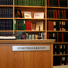 Stortingsarkivet.