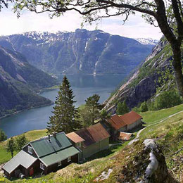 Illustrasjon til fylkessiden
Fra Kjeåsen i Hordaland
