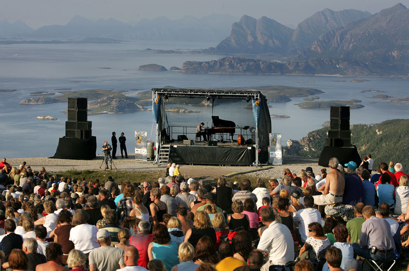 Leif Ove Andsnes held konsert på Keiservarden. Foto: Bjørn Erik Olsen.