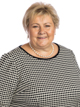 Bilete av Erna Solberg