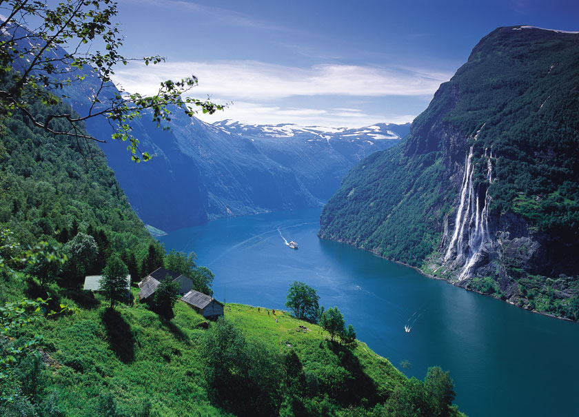 Geirangerfjorden. Foto: Per Eide.