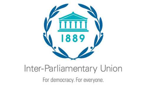 Inter-Parliamentary Union logo.