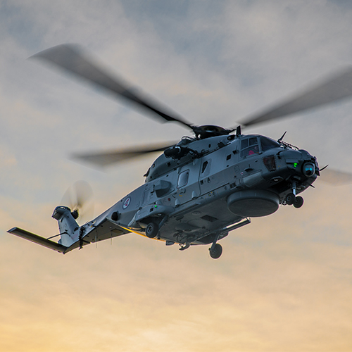 Et av Forsvarets NH90-helikoptre. Foto: Marius Vågenes/Forsvaret.