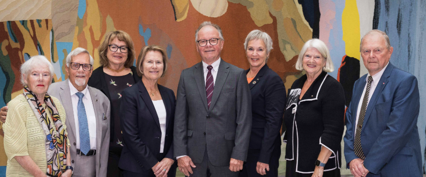 Styret for Tidligere stortingsrepresentanters forening i 2022.