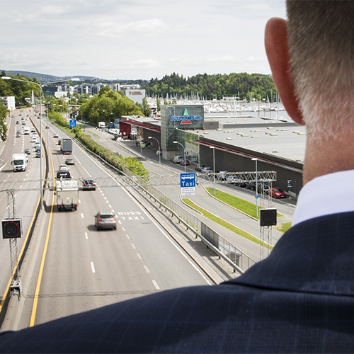 Motorvei. Foto: Stortinget.