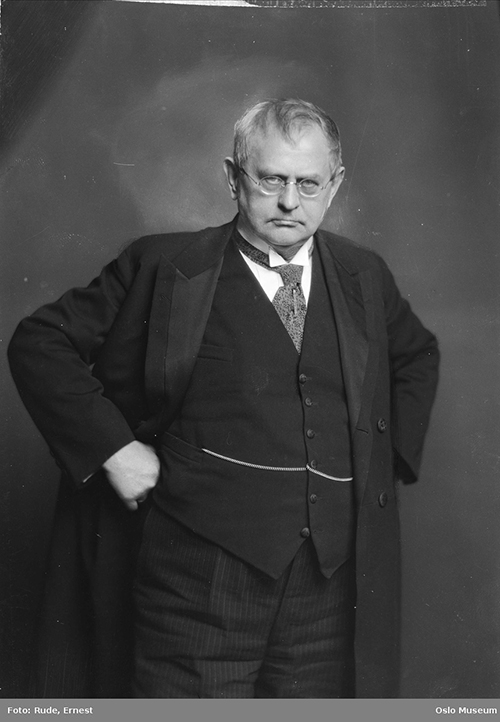 Frederik Macody Lund. Foto: Oslo Museum/Ernest Rude.