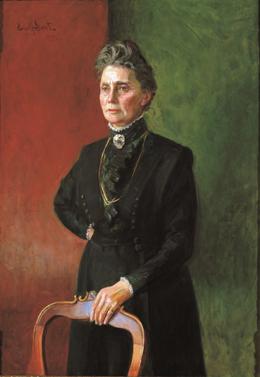 Eyolf Soots maleri av Anna Rogstad, 1914. Stortinget. Foto: Teigens Fotoatelier.