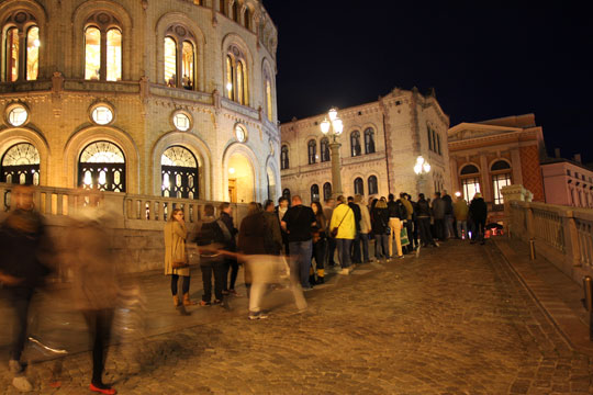 Oslo kulturnatt Stortinget 2013