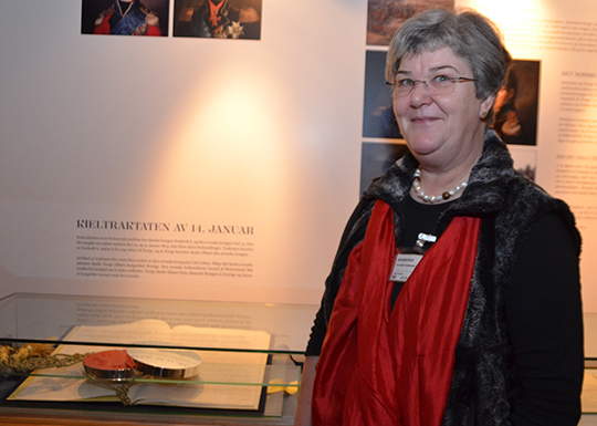 Konservator Marianne Lund Petersen.