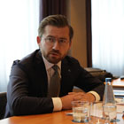 EFTA-delegasjonsmedlem Sveinung Rotevatn (V). Foto: EFTA-sekretariatet