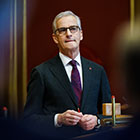 Statsminister Jonas Gahr Støre. Foto: Stortinget.