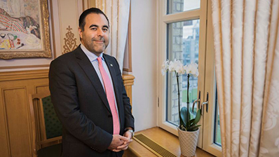 Stortingspresident Masud Gharahkhani skal delta på Krim-plattformen i Stockholm 23. og 24. november.