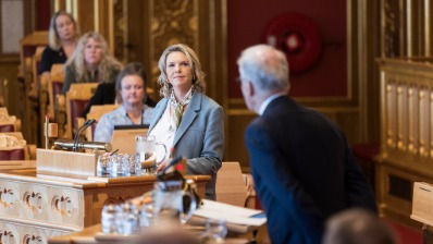 Fra muntlig spørretime 20. mai 2026. Foto: Stortinget.