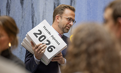 En milliard kroner. Foto: Norges bank
