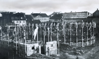 Grunnstensnedleggelsen 10. oktober 1861