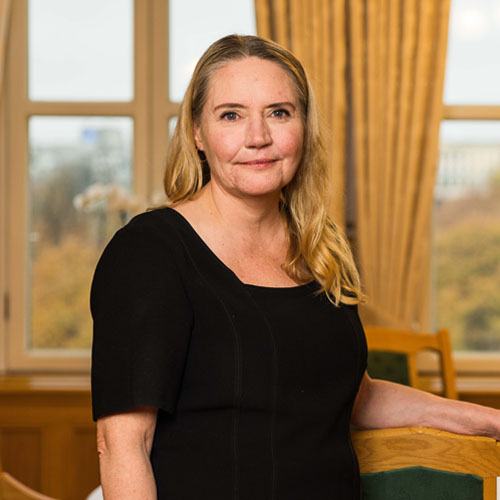 Eva Kristin Hansen has announced her resignation as President of the Storting. Photo: Storting.
