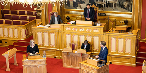 Politisk arena - stortinget.no