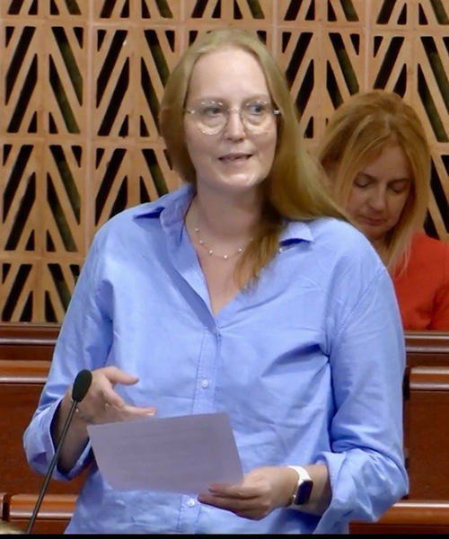 Lise Selnes i Strasbourg