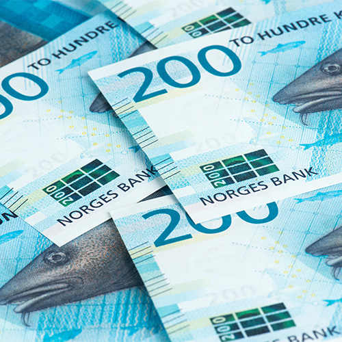 200-kronesedler. Foto: Norges Bank.