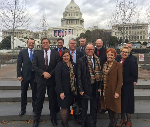 The Standing Committee on Foreign Affairs and Defence at Capitol Hill. Photo: Storting. 