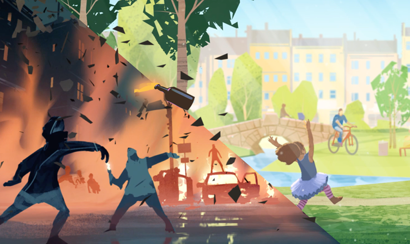 Demo has won awards for good design, interactivity and user experience. Illustration: Nikolai Lockertsen.