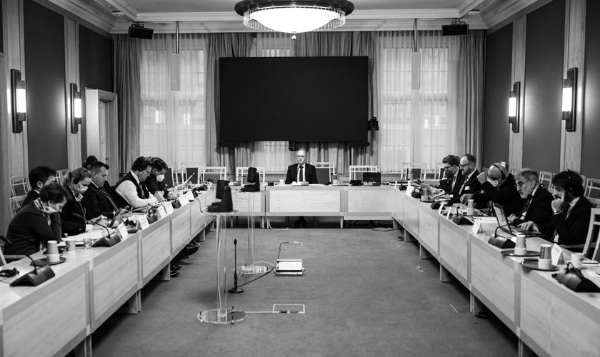 NATO-parlamentarikere på besøk i Oslo. Foto: Stortinget.
