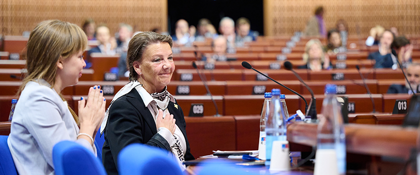 Ingjerd Schie Schou (H) i Strasbourg,