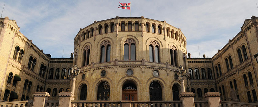 The Parliament building. 