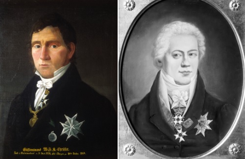 Wilhelm Frimann Koren Christie og Gustaf af Wetterstedt