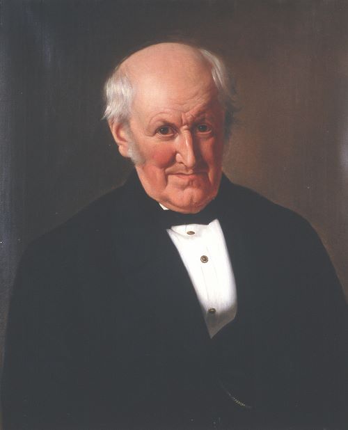 Frederik Meltzer. Maleri av F. Jensen. 