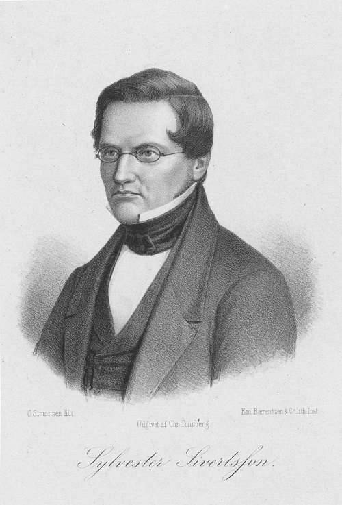 Portrett av Sylvester Sivertson (1809–1847)