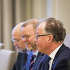 Frå det årlege, bilaterale møtet med Europaparlamentet på Stortinget 23. februar 2017. Foto: Stortinget.